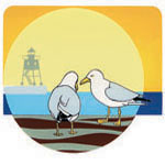Lighthouse Gulls